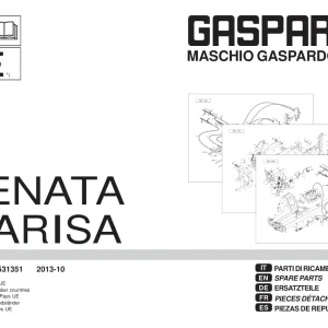Gaspardo Renata Marisa Parts Manual