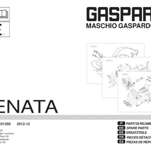 Gaspardo Renata Parts Manual