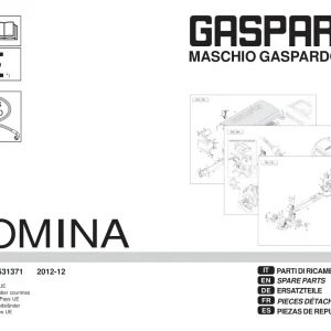 Gaspardo Romina Parts Manual