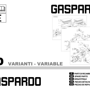 Gaspardo Sd Parts Manual