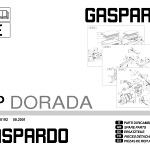 Maschio-Gaspardo Gaspardo Sp Dorada 2001 Parts Manual