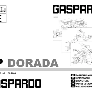 Maschio-Gaspardo Gaspardo Sp Dorada 2004 Parts Manual