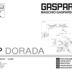 Maschio-Gaspardo Gaspardo Sp 2007 Parts Manual