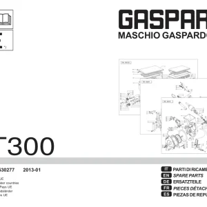 Gaspardo St300 Parts Manual
