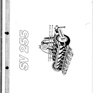 Gaspardo Sv255 Parts Manual