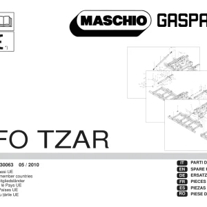 Maschio-Gaspardo Gaspardo Ufo Tzar 2010 Parts Manual
