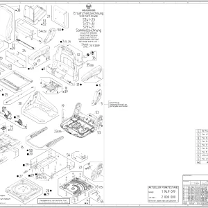 Agri Grammer S741 23 S721 33 S731 27 Msg95G Parts Manual