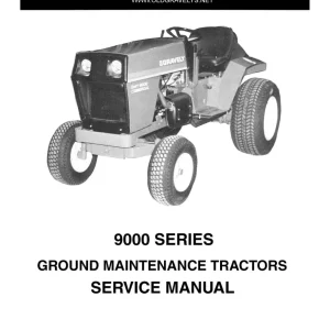 Gravely 9000 Service Manual
