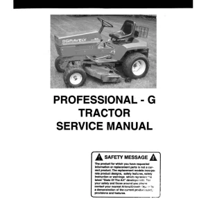 Gravely G Service Manual