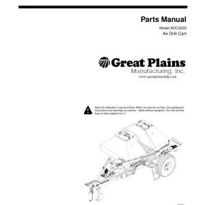 Great Plains Adc 2220 Parts Manual