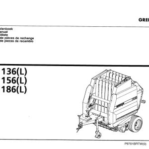 Greenland Rv136 Rv156 Rv186 Parts Manual