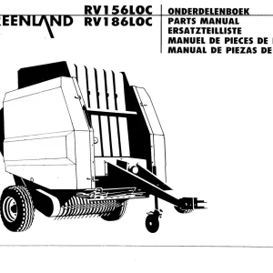 Greenland Rv156 Rv186 Parts Manual