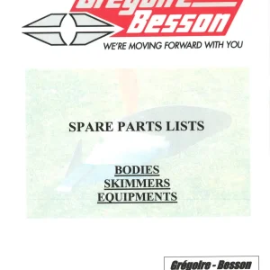 Gregoire&Besson Gregoire Besson Parts Manual