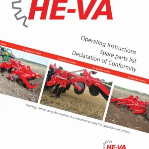 HE-VA He Va Disc 3.0 3.5 4.0 Disc Parts Manual