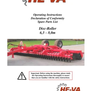 HE-VA He Va Disc Parts Manual