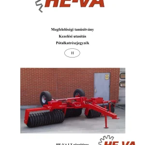 HE-VA He Va He Valt Parts Manual