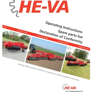 HE-VA He Va King 12.3 15.3 16.3 18.3 20.3 Parts Manual