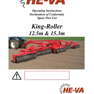 HE-VA He Va King 12.5 15.3 Parts Manual