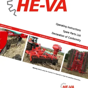 HE-VA He Va 2.5 3.0 3.5 4.0 Parts Manual