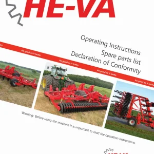 HE-VA He Va 5.0 6.0 7.0 Parts Manual