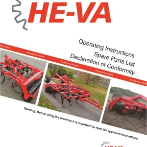 HE-VA He Va 3.0 3.5 Parts Manual