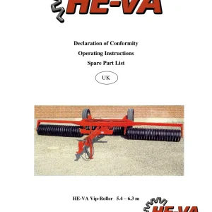 HE-VA He Va Vip 5.4 6.3 Parts Manual