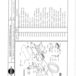 Hardi C252 Joystick Parts Manual