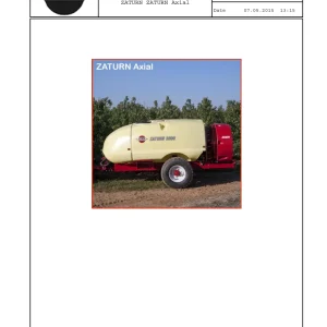 Hardi Zaturn Axial Parts Manual