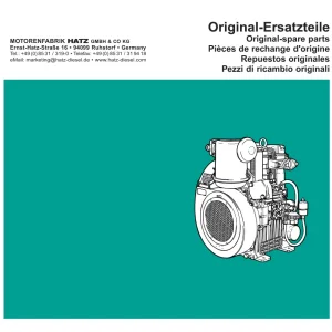 Hatz 2G40 Parts Manual