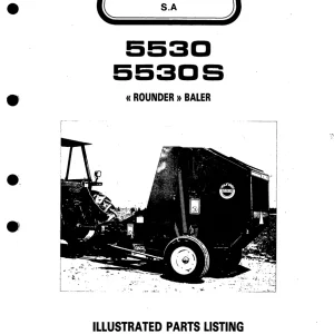 Hesston 5530 5530S Parts Manual