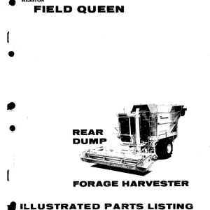 Hesston Queen Dump Parts Manual