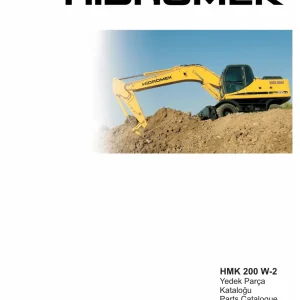 Hidromek 200W 2 Mitsubishi 2009 Parts Manual