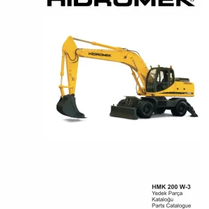 Hidromek 200W 3 Isuzu 2010 Parts Manual