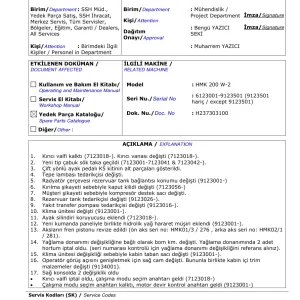 Hidromek 200W 2009 Parts Manual