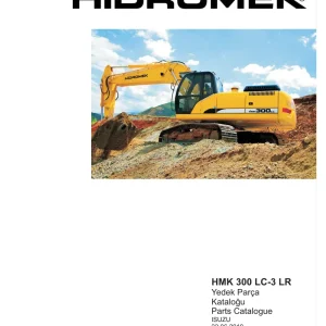 Hidromek 300Lc Lr 3 Isuzu 2010 Parts Manual