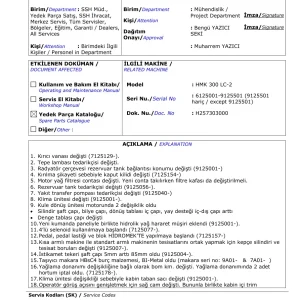 Hidromek 300Lc 2009 Parts Manual