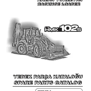 Hidromek Hmk 102S 2004 Parts Manual