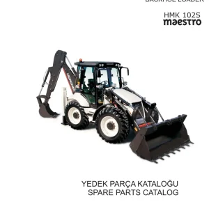 Hidromek Hmk 102S Maestro 2012 Parts Manual