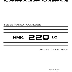 Hidromek Hmk 220Lc Parts Manual