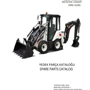 Hidromek Hmk62Ss 2014 Parts Manual