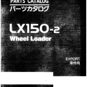 Hitachi Lx150 2 Wheel Parts Manual