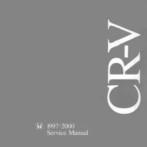 Honda Crv 1997 2000 Service Manual