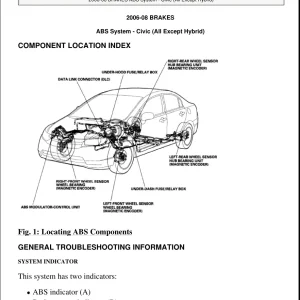 Honda Civic 2006 2009 2009 Service Manual