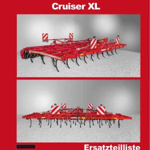 Horsch Cruiser 6 Xl Parts Manual