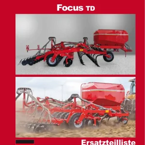 Horsch Focus 6 Td Parts Manual