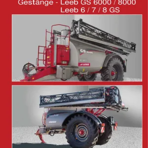 Horsch Gs 6000 8000 Gs 6 7 8 Parts Manual