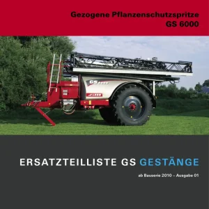 Horsch Gs 6000 Parts Manual