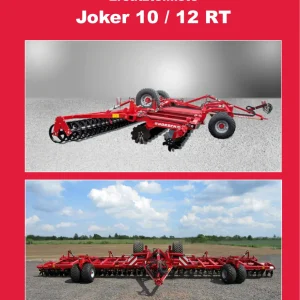 Horsch Joker 10 12 Rt Disc Parts Manual