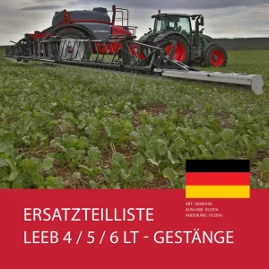 Horsch Lt 4 5 6 2 Parts Manual