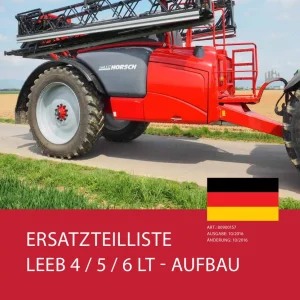 Horsch Lt 4 5 6 Parts Manual
